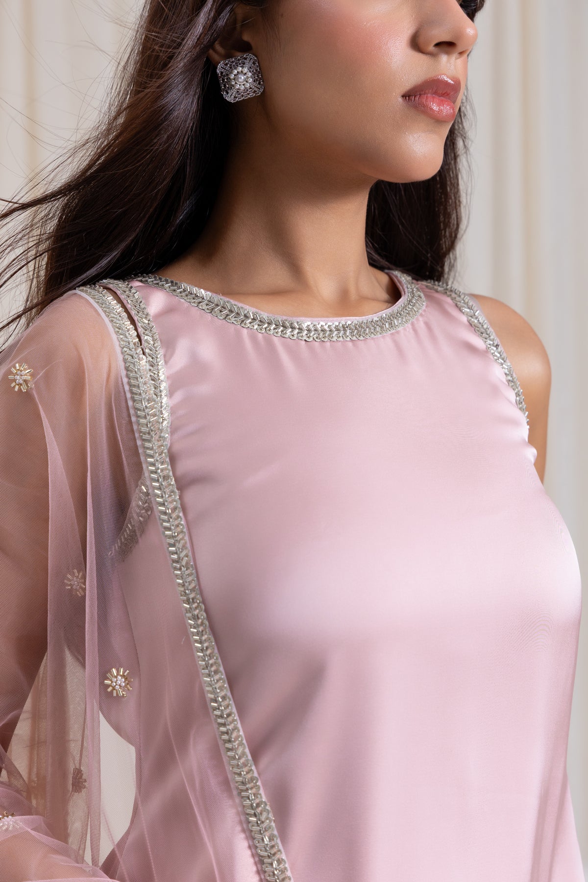 Naaz Farshi Salwar Set - Pink